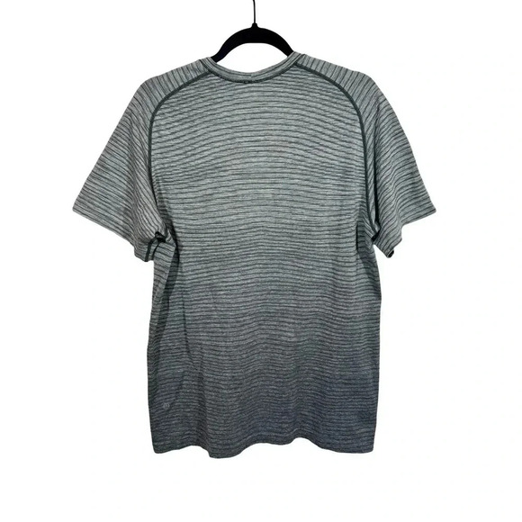 Lululemon Metal Vent Tech Short Sleeve Shirt 2.0 Wave Fade Graphite Grey/vapor - Picture 9 of 10
